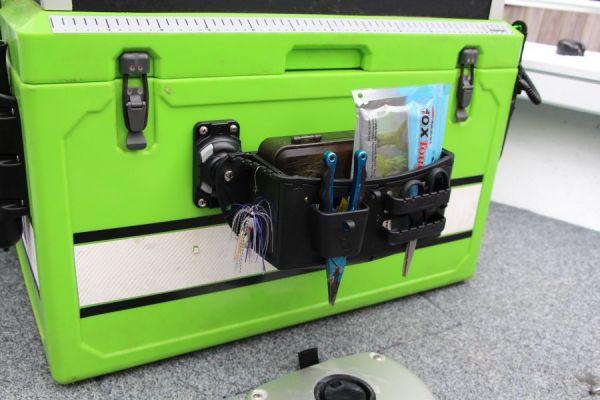 Railblaza Tackle Caddy on Esky