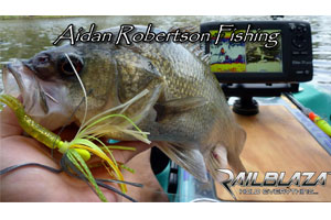 Setting up your kayak for Bass fishing using RAILBLAZA with Aidan Robertson