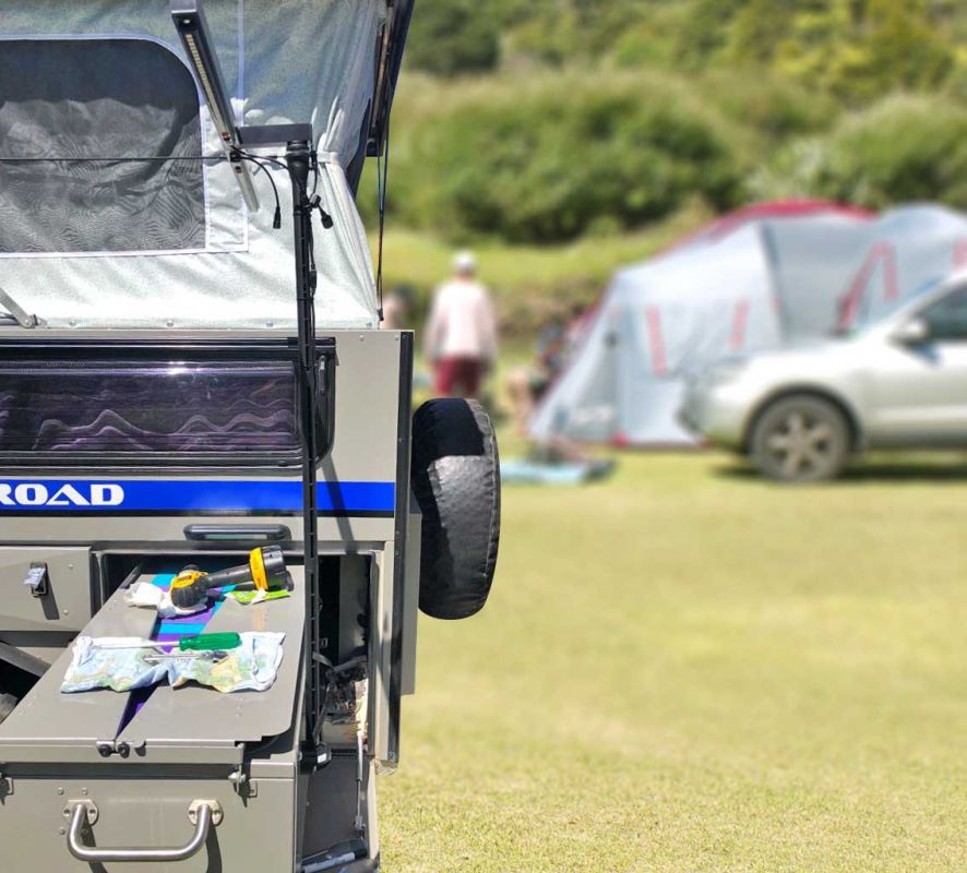 The perfect DIY camping light solution using RAILBLAZA accessories