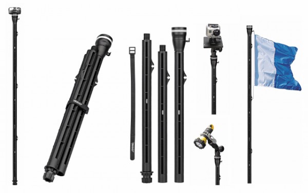 RAILBLAZA EXTENDA POLE 1000 | NAV LIGHT & CAMERA MOUNTING POLE