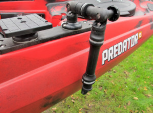 How to fit a fishfinder to a Kayak & Canoe Sounder & Transducer Mount