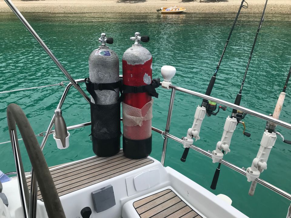 RAILBLAZA Dive & Gas Bottle Holders saved the day