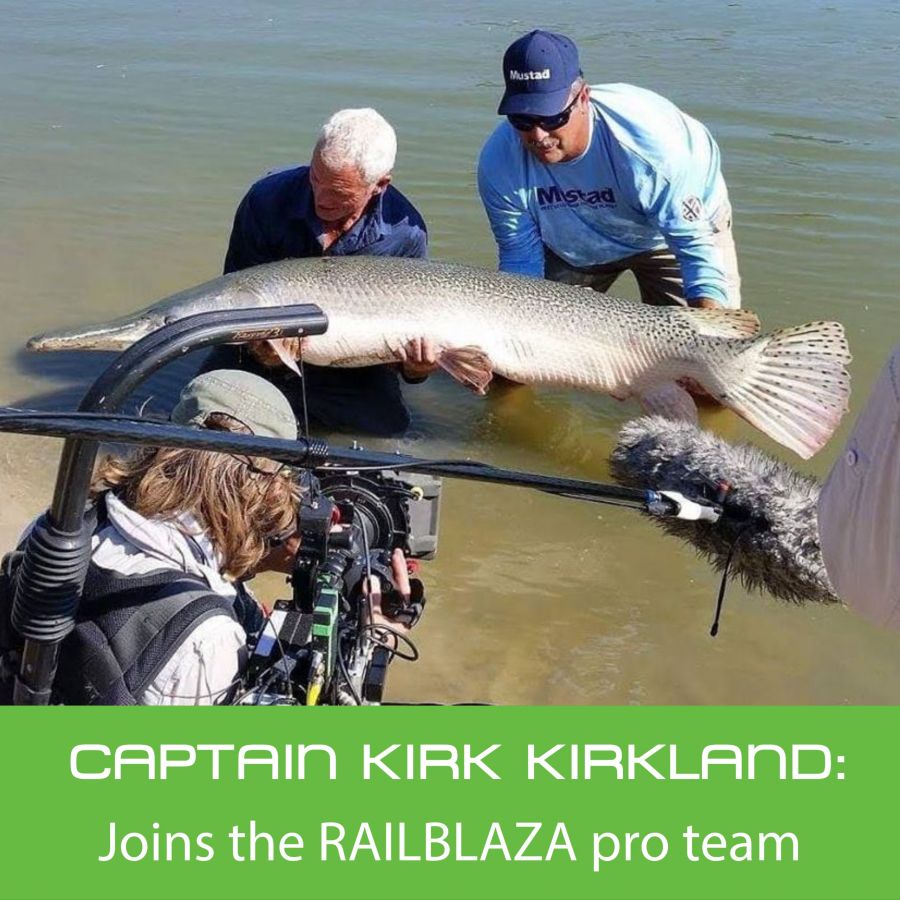 Captain Kirk Kirkland Joins RAILBLAZA Pro Team