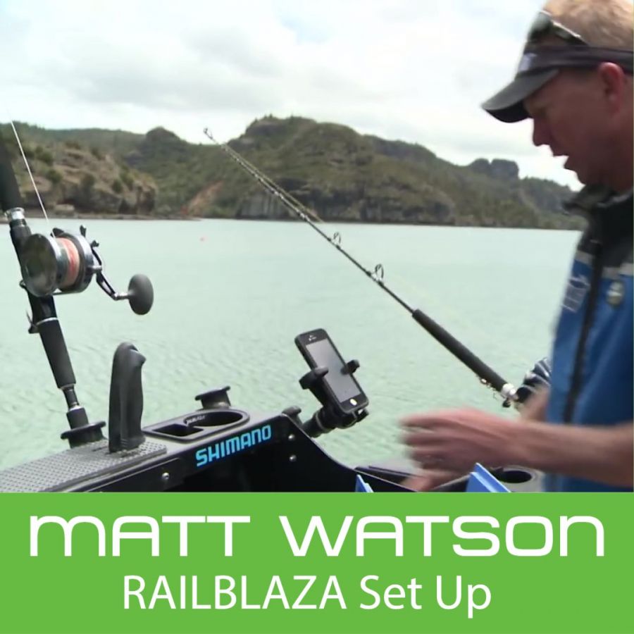 Matt Watson Stabicraft 2750CC RAILBLAZA Set Up : Transforming the way he uses the boat