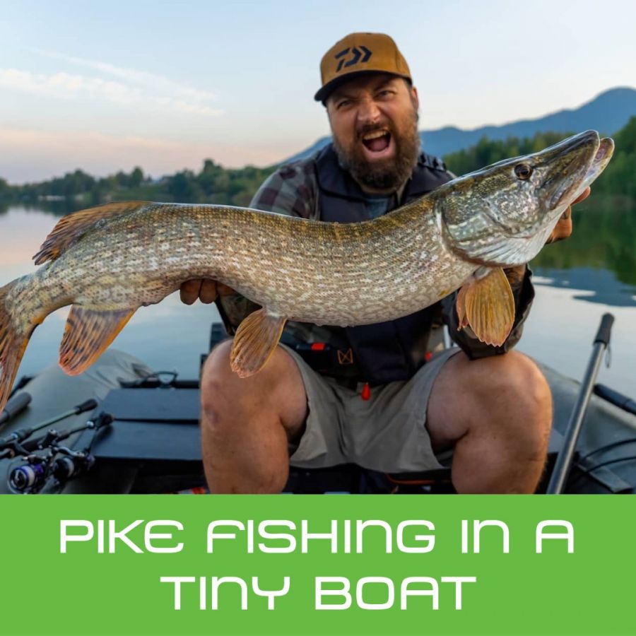 Pike Fishing In The Snagboat with Nomad By Fate