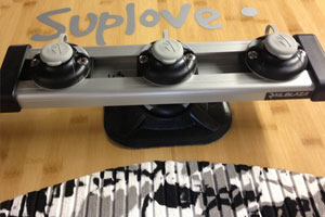 RIBPort mount install to SUP board for 2 Oceans paddle