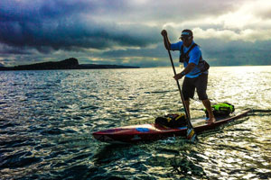 World First Stand Up Paddle Around Sydney Basin including 50km portage using C-Tug trolley